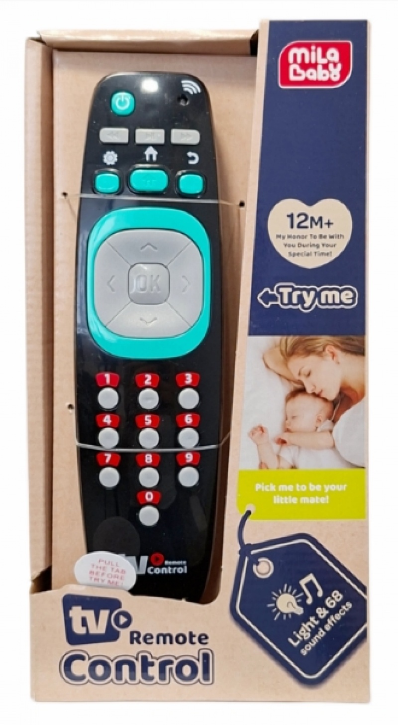 ZABAWKA DLA MALUCHA PILOT TV ZE ŚWIATŁEM 1326, Dla najmłodszych, Zabawki