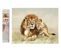 MOZAIKA DIAMENTOWA LWY 7077