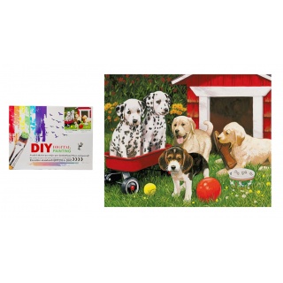 MALOWANIE PO NUMERACH PIESKI 7497, Zestawy kreatywne, Art. kreatywne