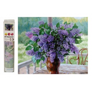 MOZAIKA DIAMENTOWA BZY W WAZONIE 7817, Zestawy kreatywne, Art. kreatywne