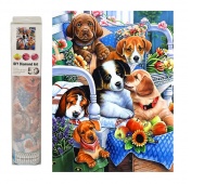 MOZAIKA DIAMENTOWA PIESKI 7824