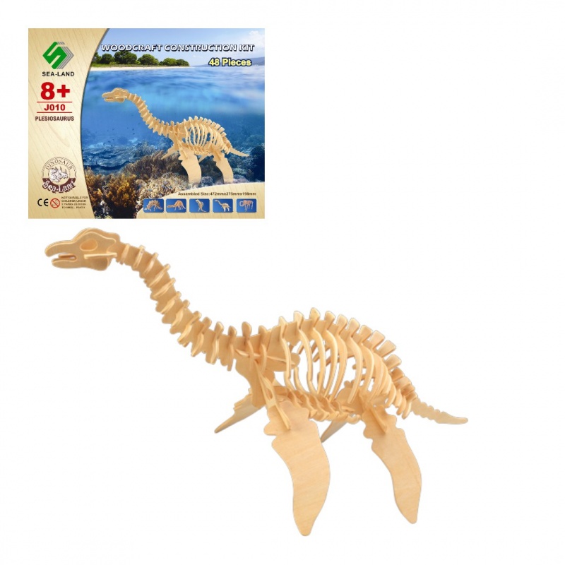 SKŁADANKA PLESIOSAURUS C, Kreatywne, Zabawki