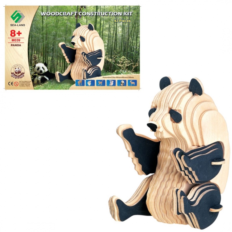 SKŁADANKA PANDA C, Kreatywne, Zabawki