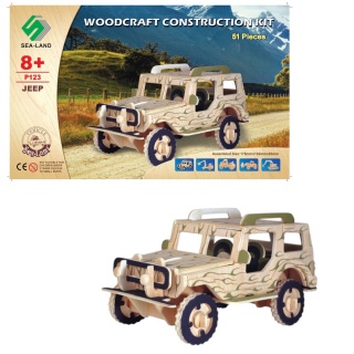 SKŁADANKA JEEP C, Kreatywne, Zabawki
