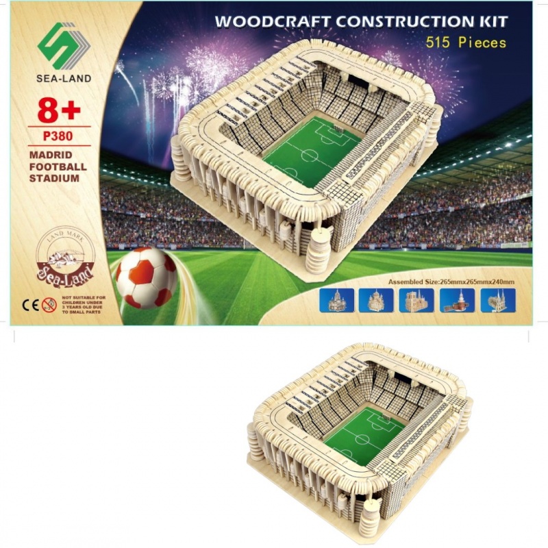 SKŁADANKA STADION REAL MADRYT H, Kreatywne, Zabawki