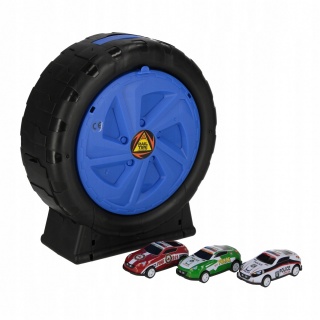 PARKING POLICJA+AKC MET 1430, Kolejki, tory wyścigowe, parkingi, Zabawki