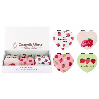 LUSTERKO KIESZONKOWE SERCE 8CM MIX4 4405, Zabawki