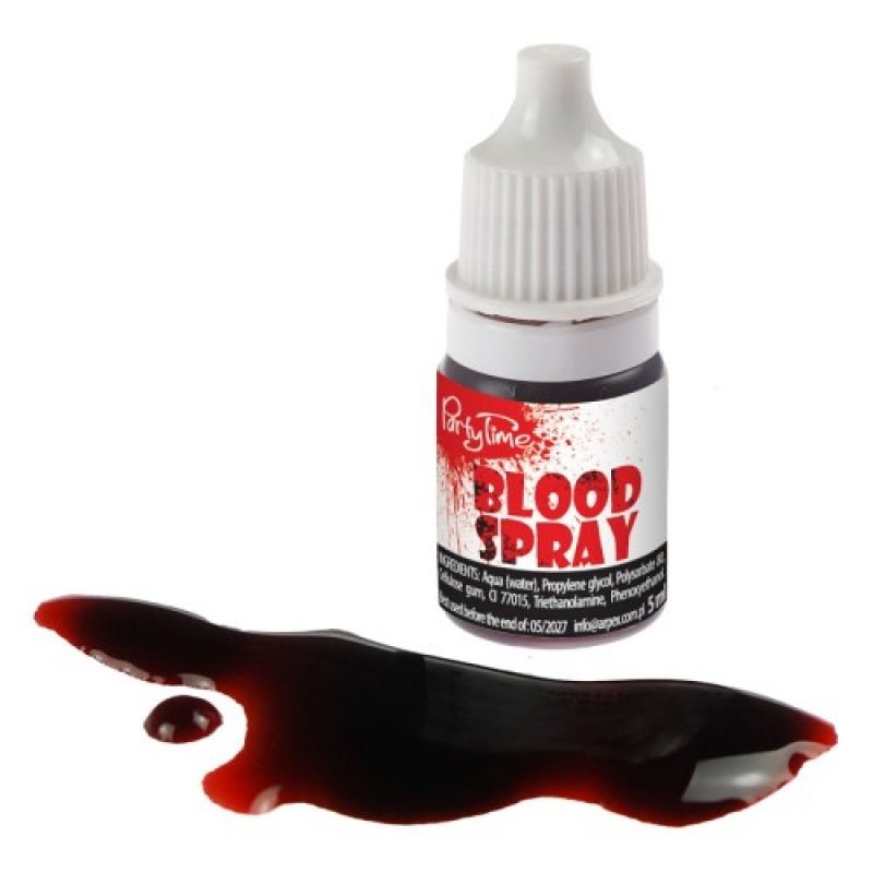SZTUCZNA KREW 5ml. SZTUCZNA KREW 5ml., Halloween, Art. świąteczne i okolicznościowe