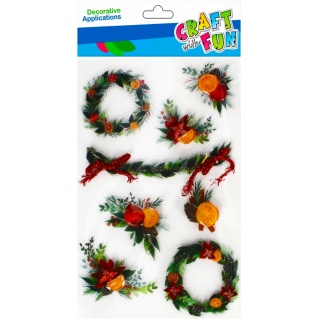 NAKLEJKI BN STROIK 3D 8SZT 4295, Naklejki, Art. kreatywne