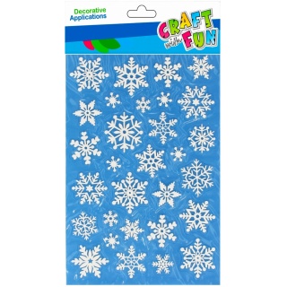 NAKLEJKI BN NA OKNO GWIAZD 30SZT 3732, Naklejki, Art. kreatywne