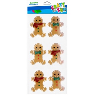 NAKLEJKI BN CIASTECZKA 6SZT 3794, Naklejki, Art. kreatywne