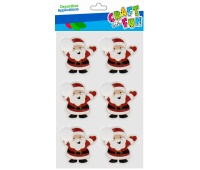 NAKLEJKI BN MIKOŁAJ 6SZT 3862