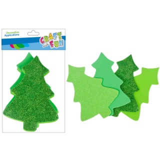 OZDOBA BN CHOINKA EVA SPRZYL 12SZT 0798, Boże Narodzenie, Art. świąteczne i okolicznościowe