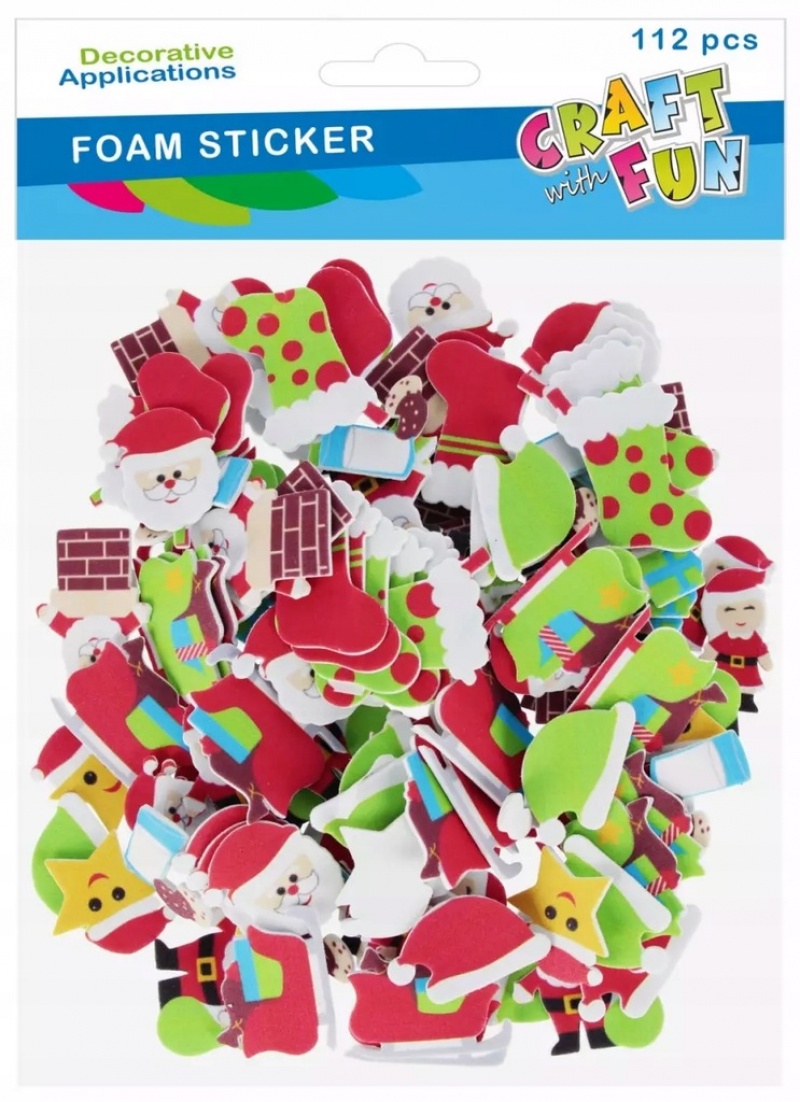 OZDOBA BN ŚWIĘTA EVA SPRZYL 112SZT 4330 OZDOBA BN ŚWIĘTA EVA SPRZYL 112SZT 4330, Boże Narodzenie, Art. świąteczne i okolicznościowe