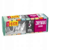 AZ ZMYWAKI KUCHENNE 5+5szt., Akcesoria do sprzątania, Art. higieniczne i dozowniki