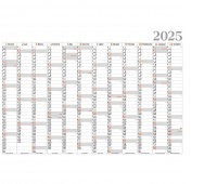 PLANER ŚCIENNY TERMINARZ ROCZNY BF03 2026
