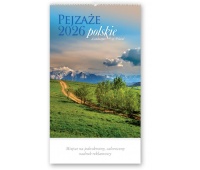 KALENDARZ REKLAMOWY RW01 PEJZAŻE POLSKIE 2026, Ścienne, Kalendarze