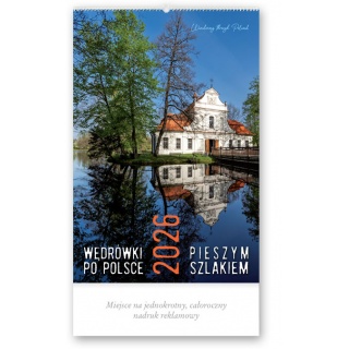 KALENDARZ REKLAMOWY RW04 WĘDRÓWKI PO POLSCE 2026, Ścienne, Kalendarze
