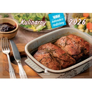 KALENDARZ RODZINNY WL01 KULINARNY 2026, Ścienne, Kalendarze