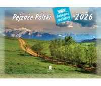 KALENDARZ RODZINNY WL03 PEJZAŻE POLSKI 2026
