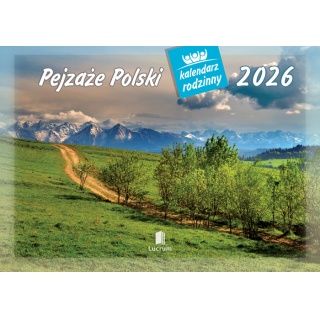 KALENDARZ RODZINNY WL03 PEJZAŻE POLSKI 2026, Ścienne, Kalendarze