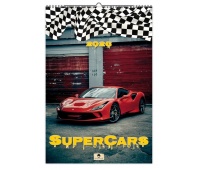 KALENDARZ ŚCIENNY A3 6-PL.SUPER CARS 2026, Ścienne, Kalendarze