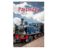 KALENDARZ ŚCIENNY A3 6-PL.PAROWOZY 2026