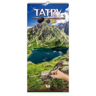 KALENDARZ PASKOWY SZEROKI TATRY 2026, Ścienne, Kalendarze