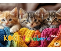 KALENDARZ ALBUMOWY KOCIE FANABERIE 2026