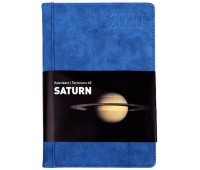 KALENDARZ KSIĄŻKOWY A5 SATURN DNS REG.NIEB.2026