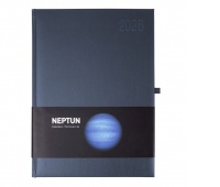 KALENDARZ KSIĄŻKOWY A4 NEPTUN DNS REG.NIEB.2026, Dzienne, Kalendarze