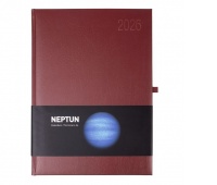 KALENDARZ KSIĄŻKOWY A4 NEPTUN DNS REG.BORDOWY 2026