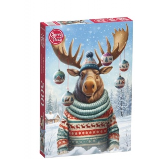 PUZZLE 500 CHERRYPAZZI MOOSE BE LOVE 20395, 500 element&oacute;w, Puzzle