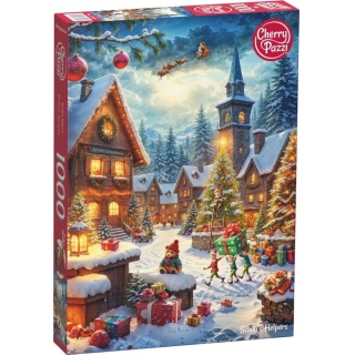 PUZZLE 1000 CHERRYPAZZI SANTA S HELPERS 31261, 1000 elementów, Puzzle