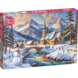 PUZZLE 1000 CHERRYPAZZI WINTER WONDERLAND 31278, 1000 elementów, Puzzle
