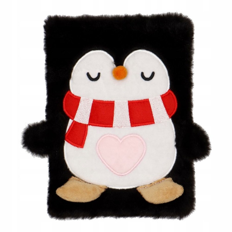 PLUSZOWY NOTES A5, 80K PINGWIN, Notesy szkolne, Zeszyty i bloki