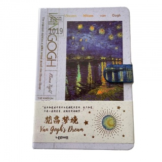 NOTES Z ZAPIĘCIEM B6 128K VAN GOGH NAD RODANEM 1, Notesy szkolne, Zeszyty i bloki