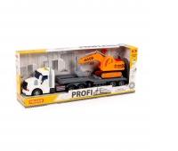Profi, samoch&oacute;d-holownik inercyjny ze światłem !!, Pojazdy, Zabawki