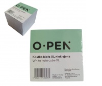 KOSTKA BIAŁA NIEKLEJONA XL 8,5x8,5x7,5 /24/, Kostki, Galanteria papiernicza