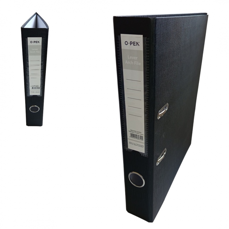 SEGREGATOR A4 50mm CZARNY, Segregatory ringowe, Organizacja dokument&oacute;w