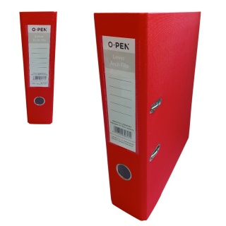 SEGREGATOR A4 75mm CZERWONY, Segregatory, Organizacja dokument&oacute;w