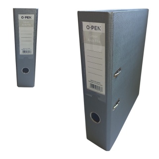 SEGREGATOR A4 75mm SZARY, Segregatory, Organizacja dokument&oacute;w