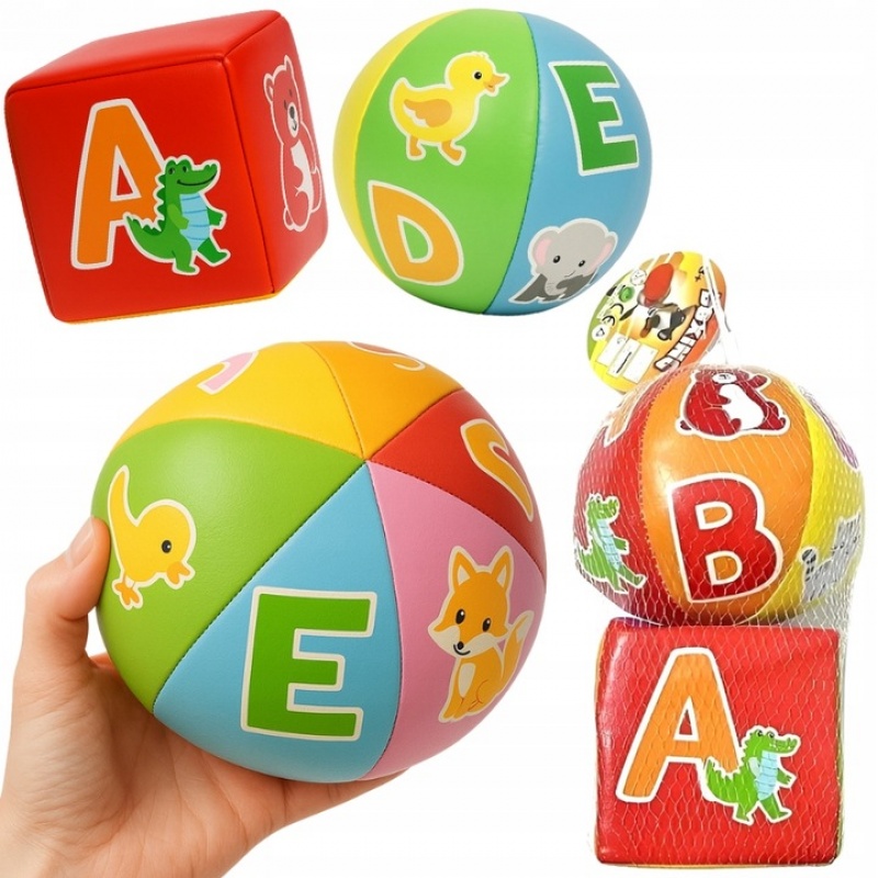 PIŁKA I KOSTKA 4995, Dla najmłodszych, Zabawki