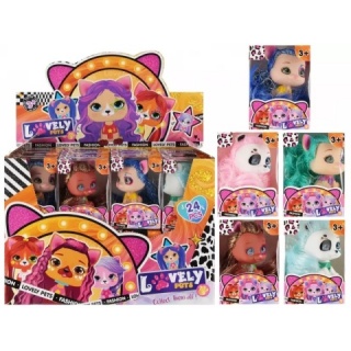 LALKA PIESEK 7CM. 9006, Lalki, Zabawki