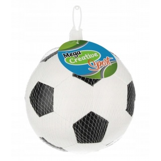 PIŁKA MIĘKKA 18CM -NOŻNA 6862, Sport i rekreacja, Zabawki