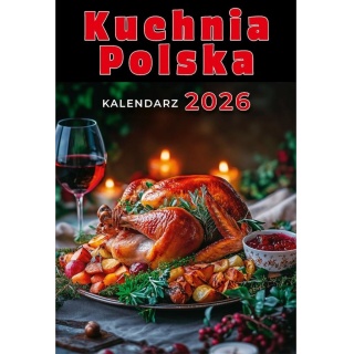 KALENDARZ ZDZIERAK KUCHNIA POLSKA A5 2026, Ścienne, Kalendarze
