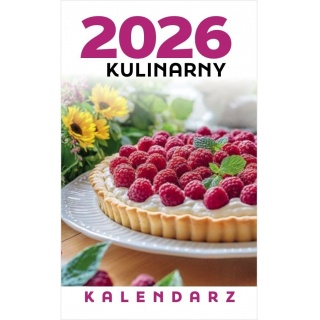 KALENDARZ ZDZIERAK B7 KULINARNY 2026, Ścienne, Kalendarze