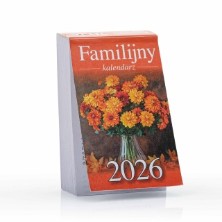 KALENDARZ ZDZIERAK B7 FAMILIJNY 2026, Ścienne, Kalendarze