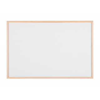 Tablica suchościeralna niemagnetyczna BI-OFFICE, lakierowana, 60x90cm, rama drewniana, Tablice suchościeralne, Prezentacja
