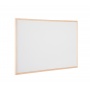 BI-OFFICE Non-Magnetic Dry-Erase Board, lacquered, 60x90cm, wooden frame